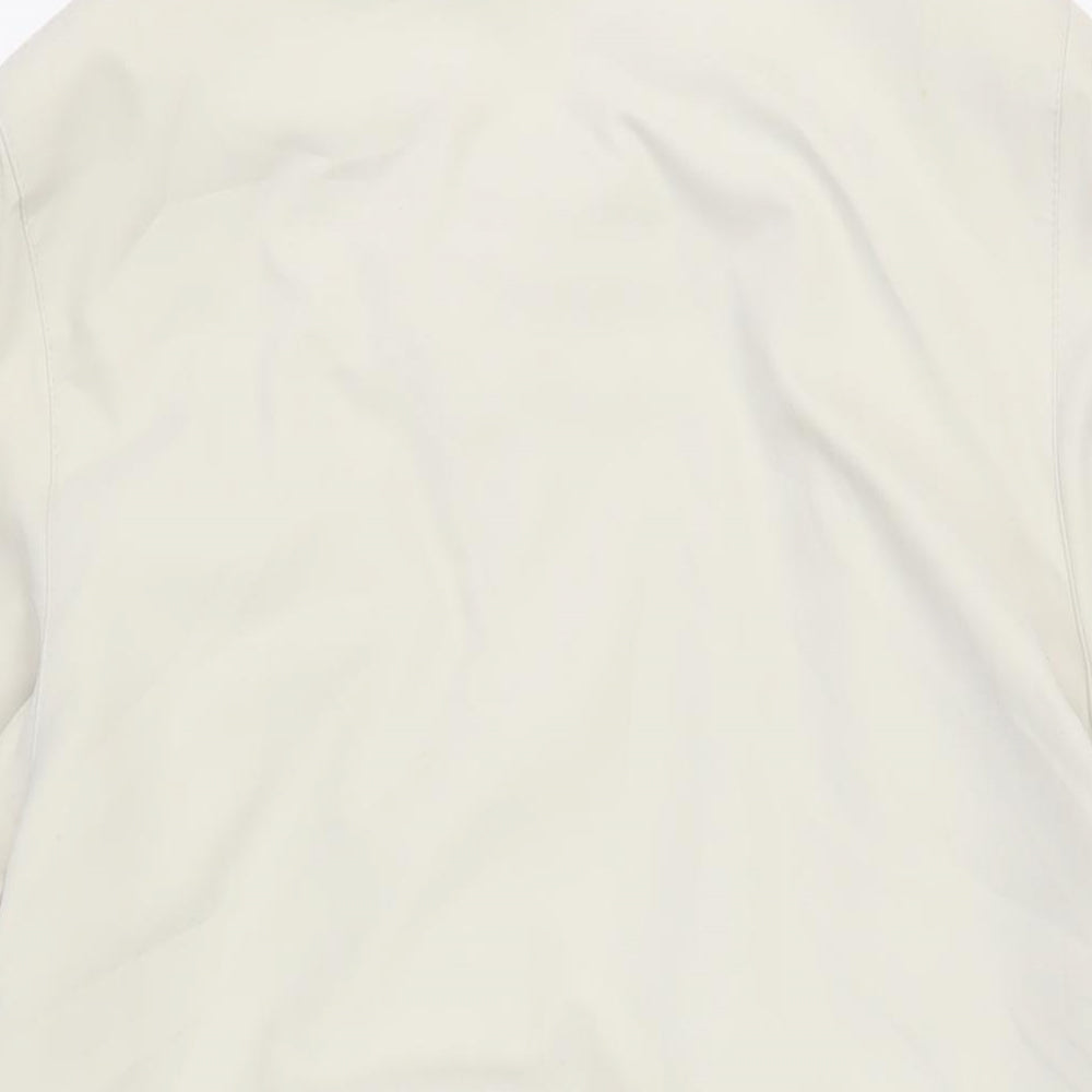 Perfect Wear Womens Beige Jacket Size 8 Buckle
