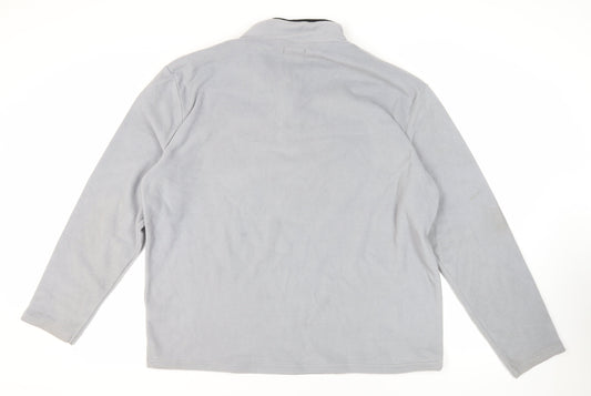 Mens UK Size 2XL Atlas for Men Grey Pullover Sweatshirt