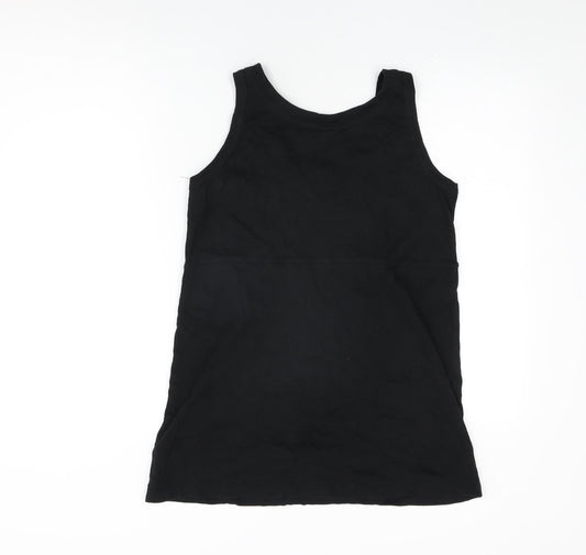 Womens UK Size L Cecil Black Basic Tank