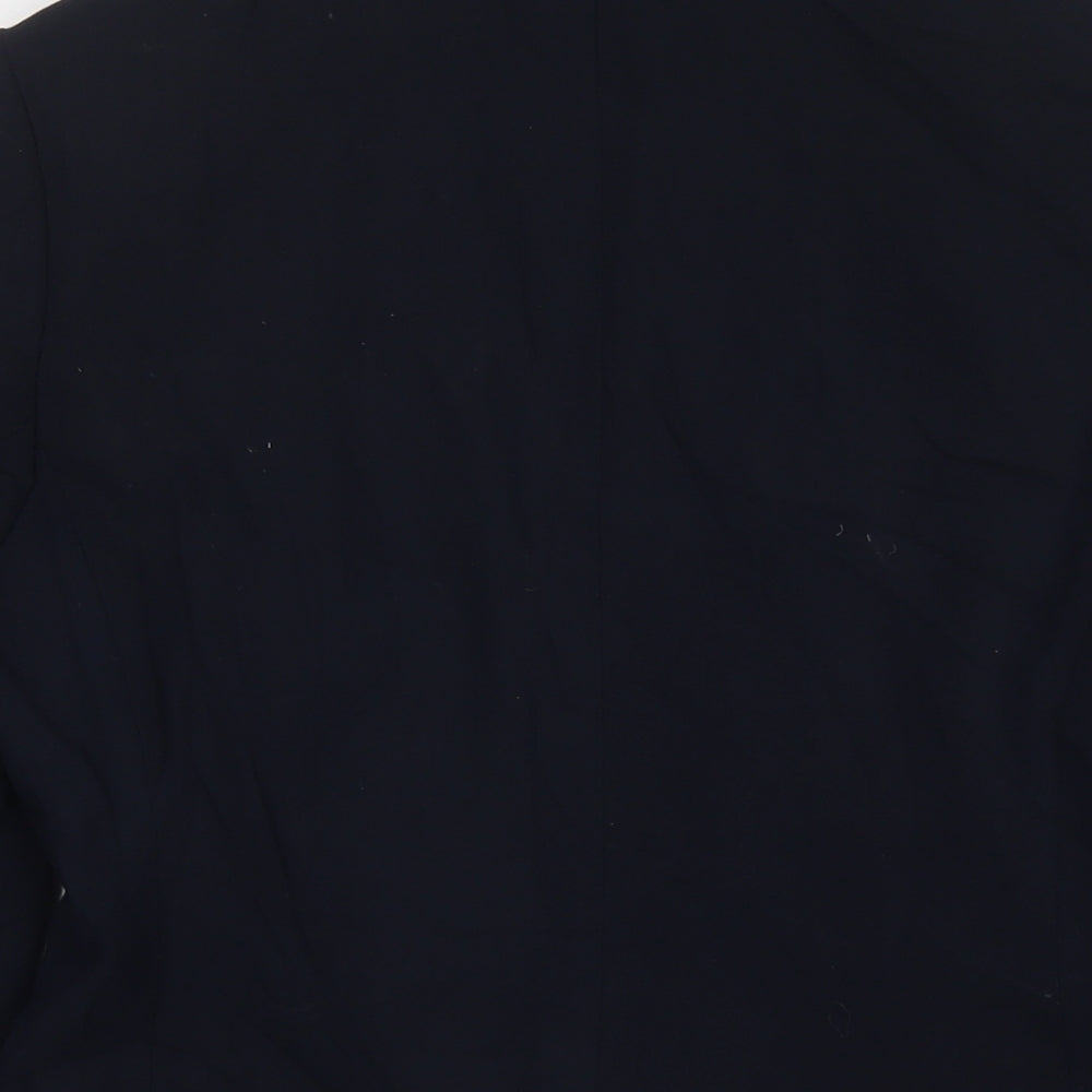 Principles Womens Blue Jacket Blazer Size 12 Button