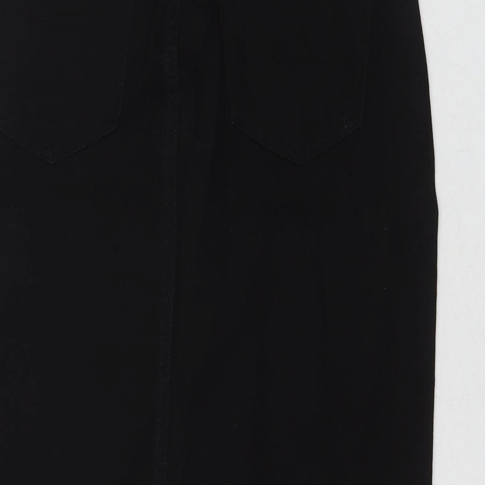 Womens UK Size 8 Dorothy Perkins A-Line Denim Skirt
