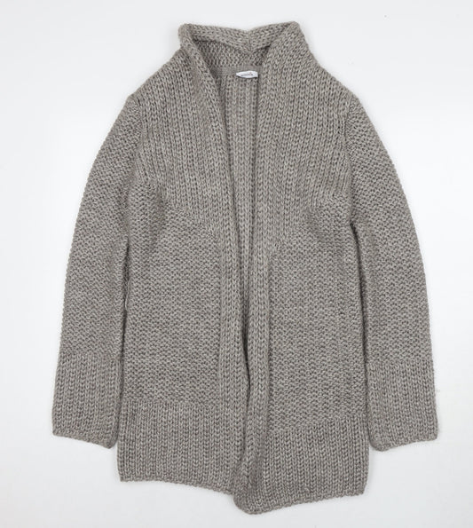 Womens UK Size S Pimkie Grey Cardigan Jumper