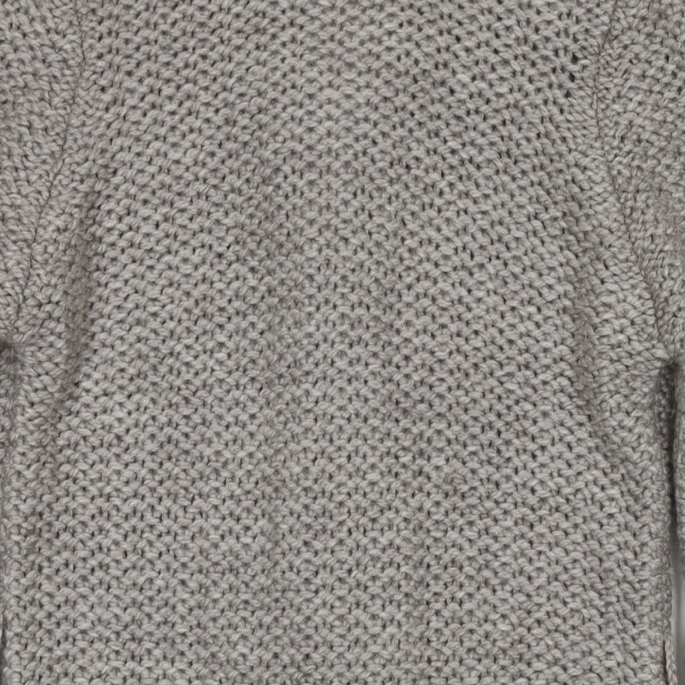 Womens UK Size S Pimkie Grey Cardigan Jumper