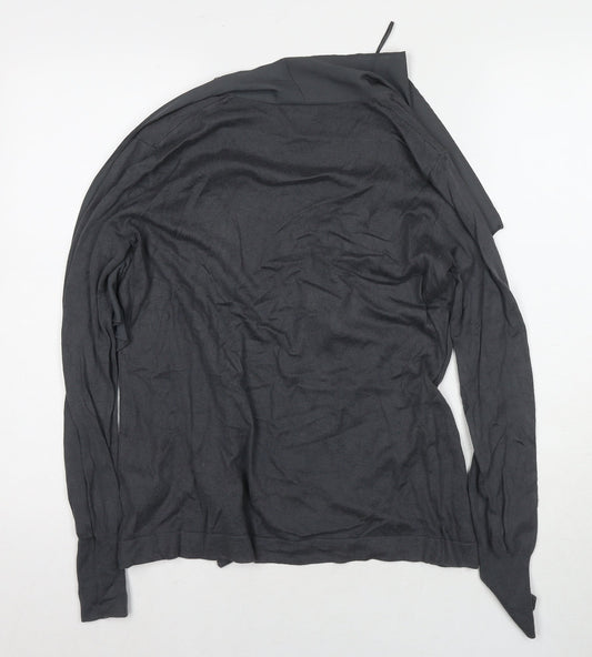 Womens UK Size L H&M Grey Cape Jumper