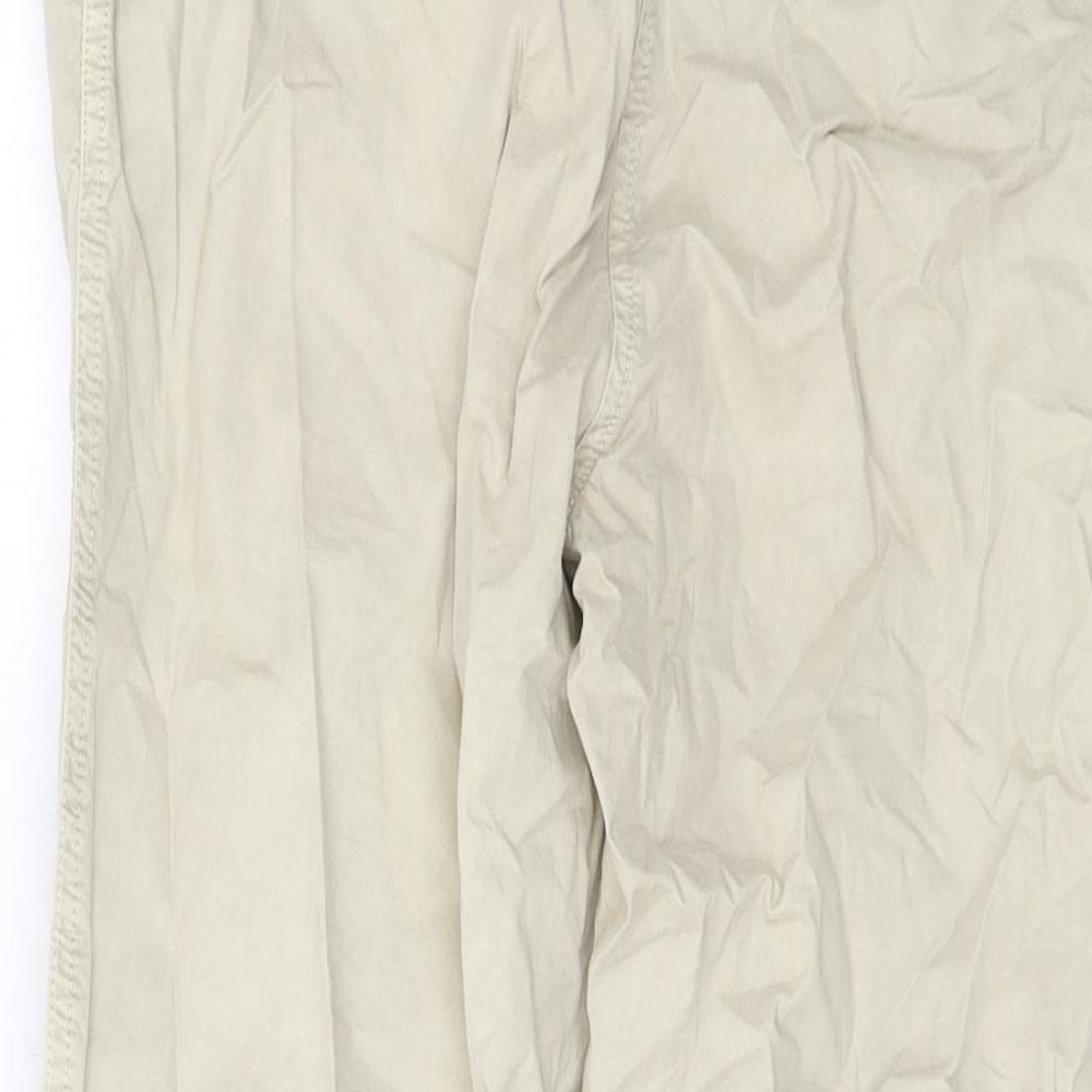 Womens UK Size 30 in Marks and Spencer Regular Fit Beige Trousers