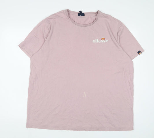 Womens UK Size XL ellesse Purple Basic T-Shirt