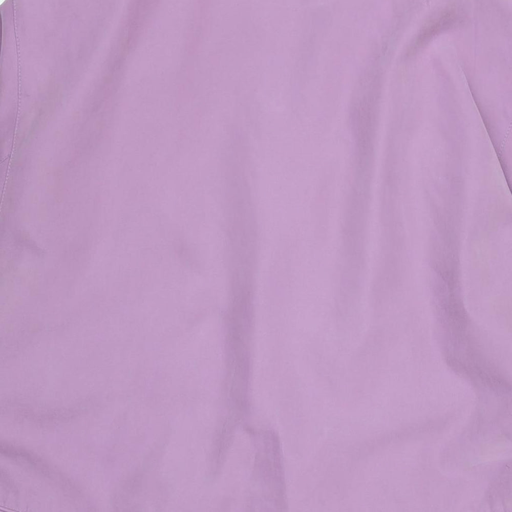 Womens UK Size L Dannimac Purple Anorak Coat