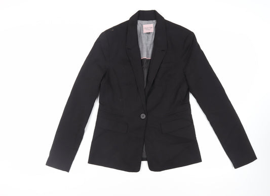 Womens UK Size L Bershka Black Jacket