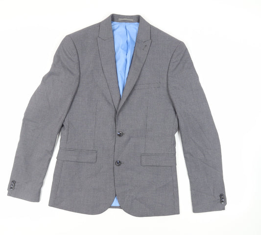 Mens UK Size 36 Marks and Spencer Regular Grey Suit Jacket