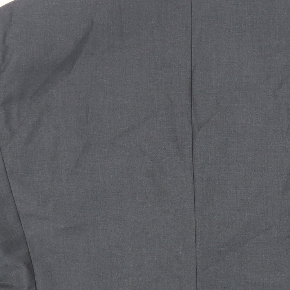Mens UK Size 42 Topman Regular Grey Suit Jacket