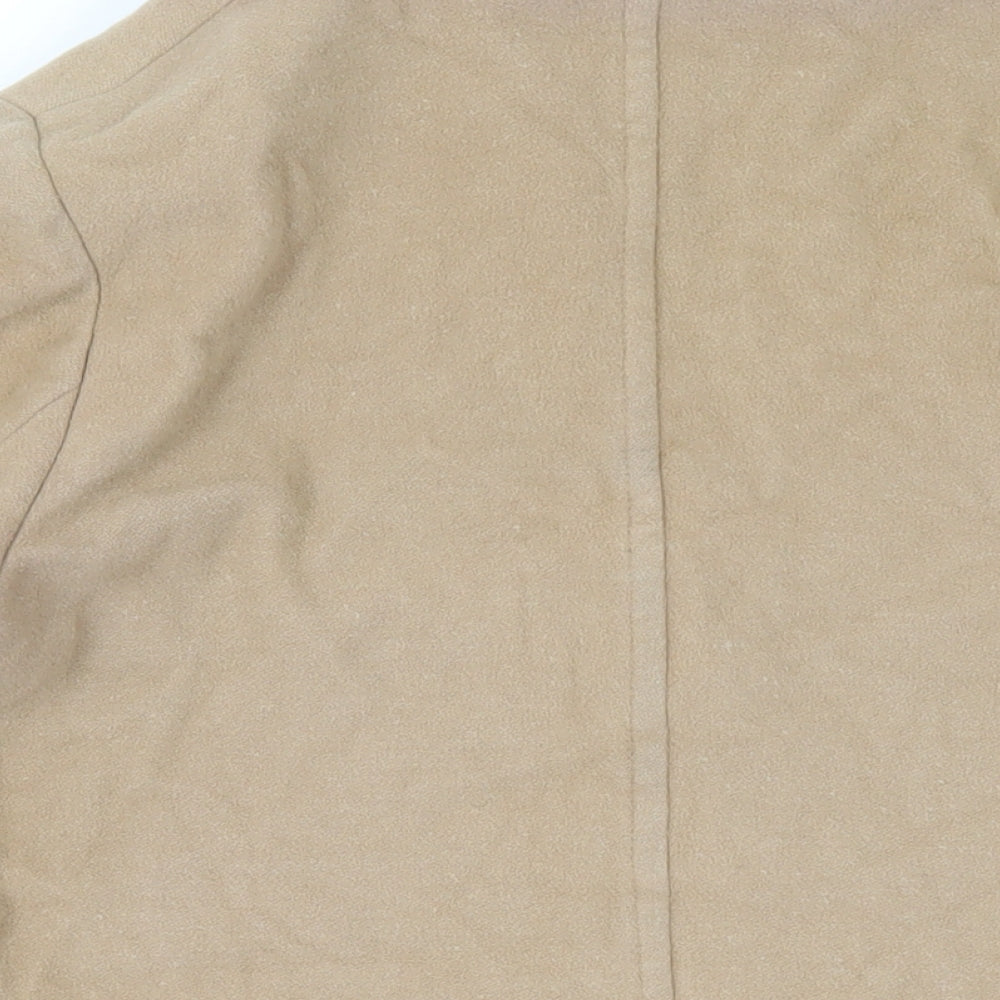 Womens UK Size 16 Marks and Spencer Beige Pea Coat