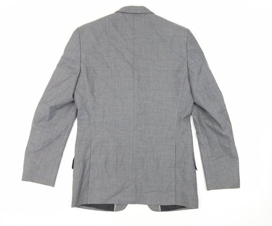 Mens UK Size 36 Marks and Spencer Regular Grey Suit Jacket