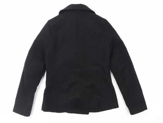 Divided by H&M Womens Black Jacket Size 8 Button