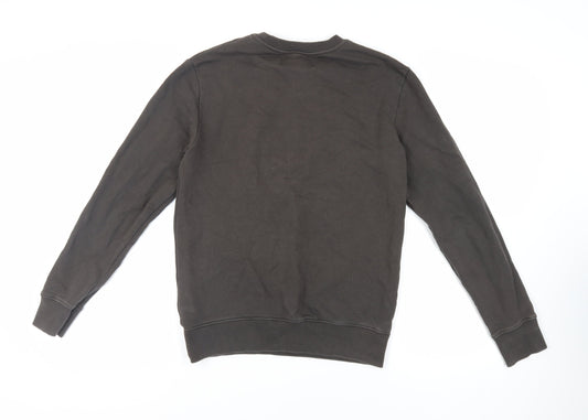 Mens UK Size XS Calvin Klein Jeans Green Pullover Sweatshirt