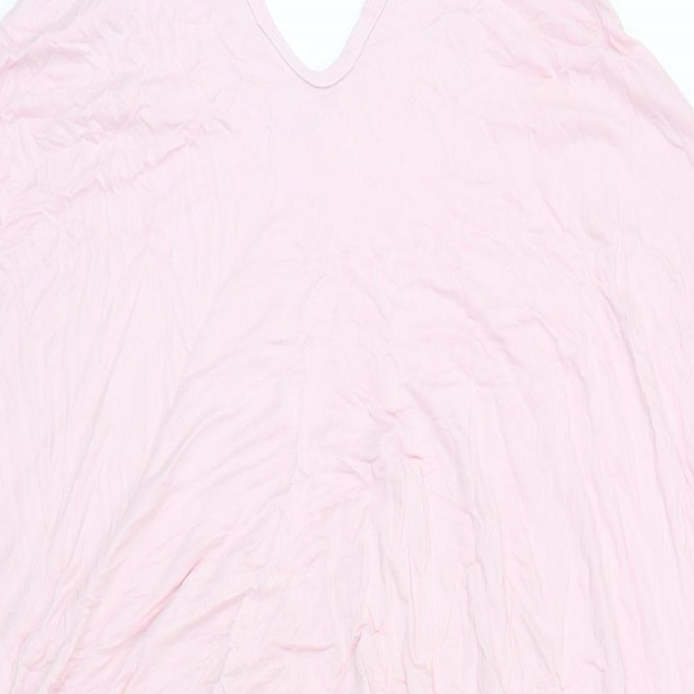 Re Tech UK Womens Pink Cotton Jumpsuit One-Piece Size L