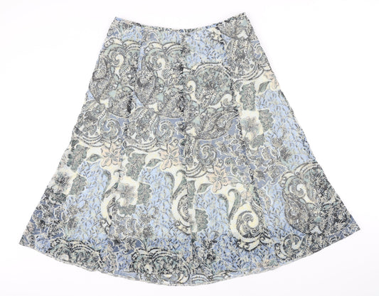 Womens UK Size 16 Classic A-Line Skirt