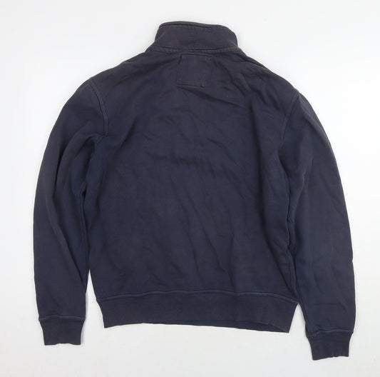 Mens UK Size M Crew Clothing Blue Pullover Sweatshirt