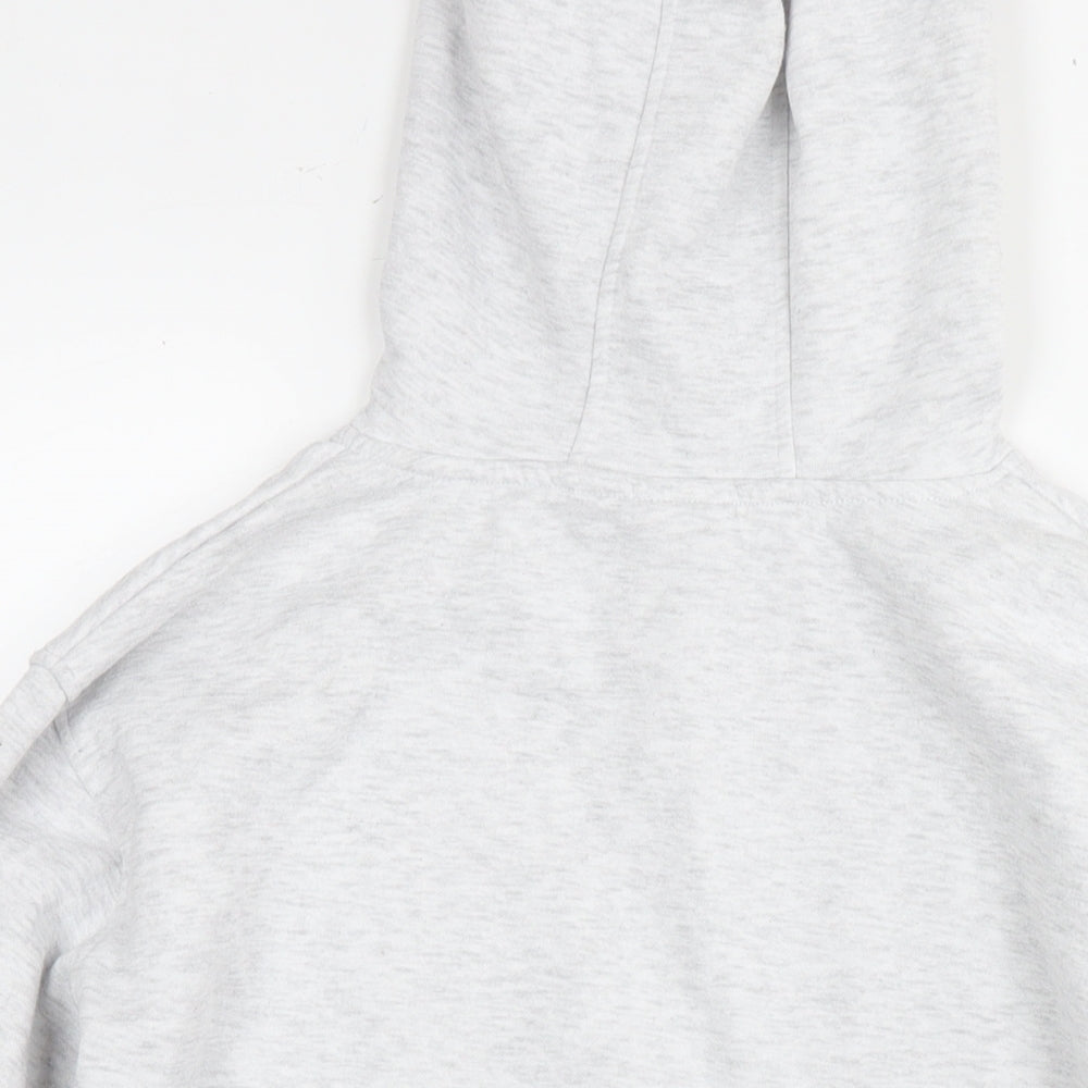 Womens UK Size 10 Disney Grey Pullover Hoodie