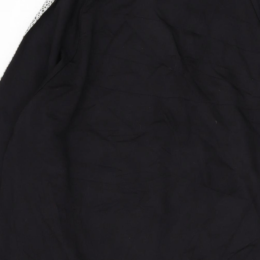 Oliver Bonas Womens Black Cotton Pullover Sweatshirt Size 14 Pullover