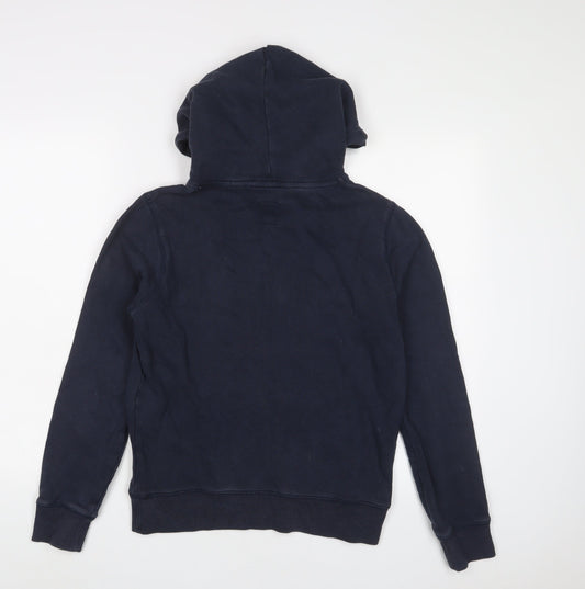Womens UK Size 8 Jack Wills Blue Pullover Hoodie