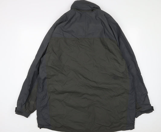 Mens UK Size XL Mountain Life Green Jacket