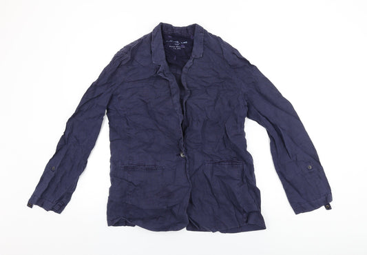 Womens UK Size 12 Sandwich Blue Jacket