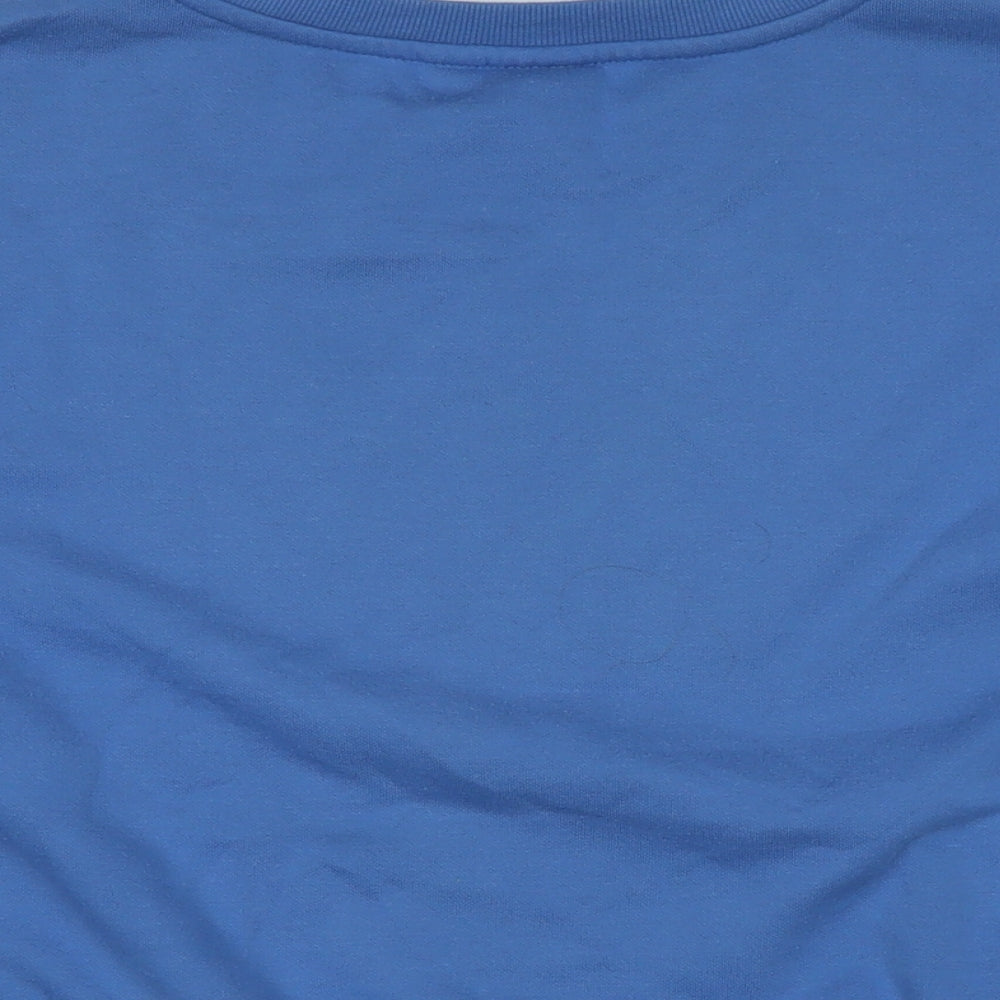 Womens UK Size S Disney Blue Pullover Sweatshirt