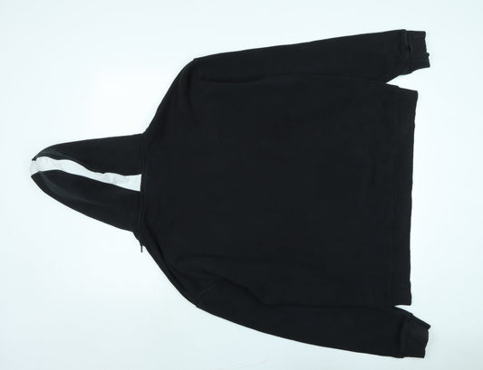 The Couture Club Mens Black Cotton Pullover Sweatshirt Size 2XL - The Couture Club