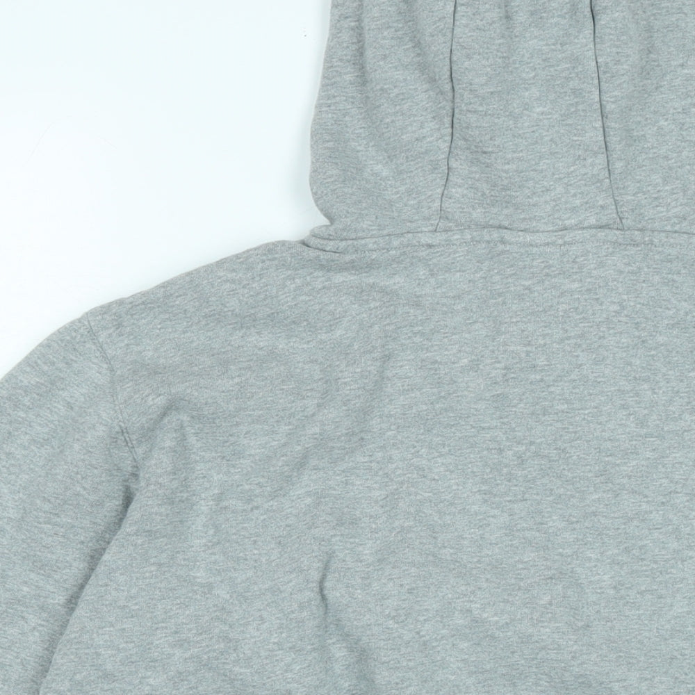 ellesse Womens Grey Cotton Pullover Hoodie Size 12 - Ellesse