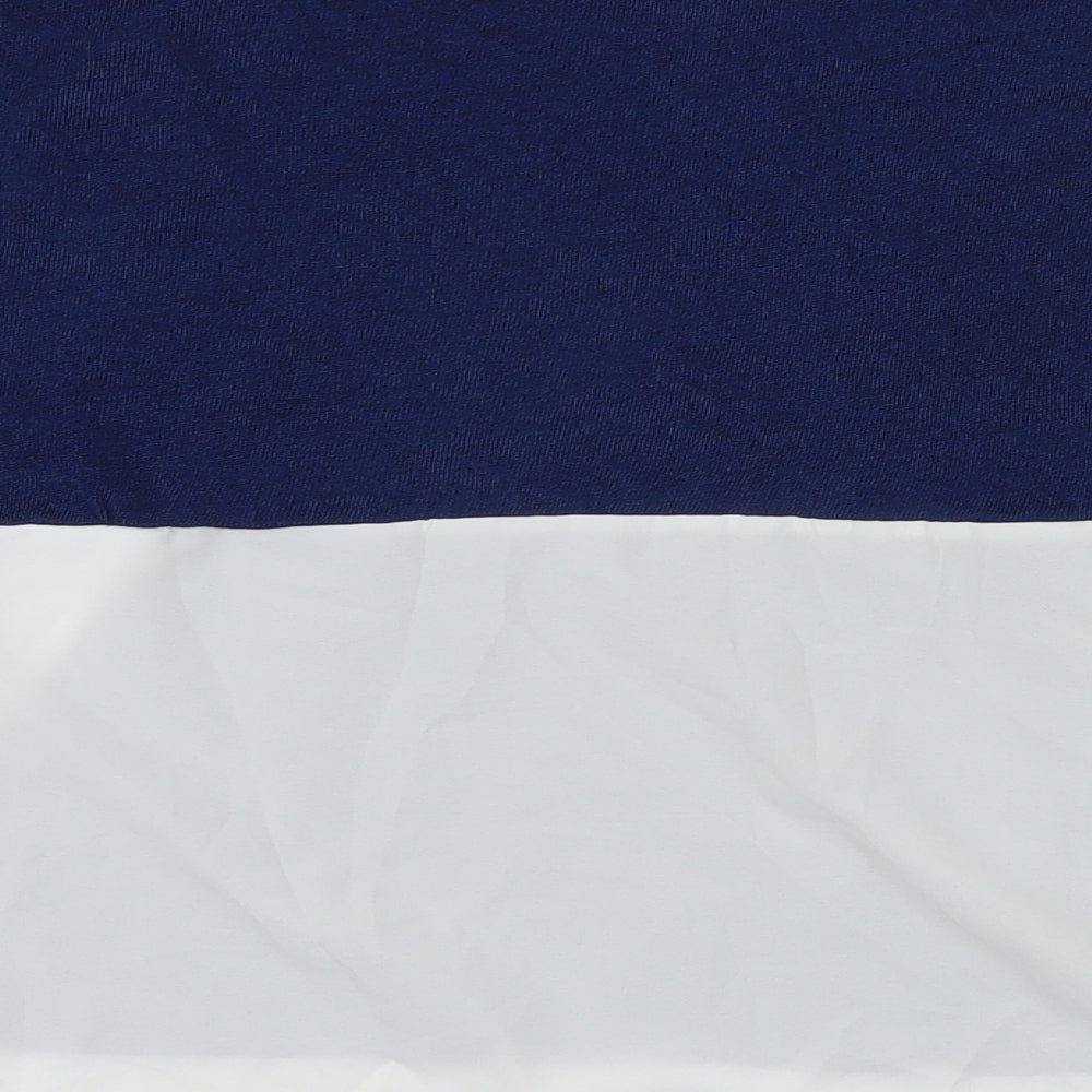 Womens UK Size S Zara Blue Tunic Blouse