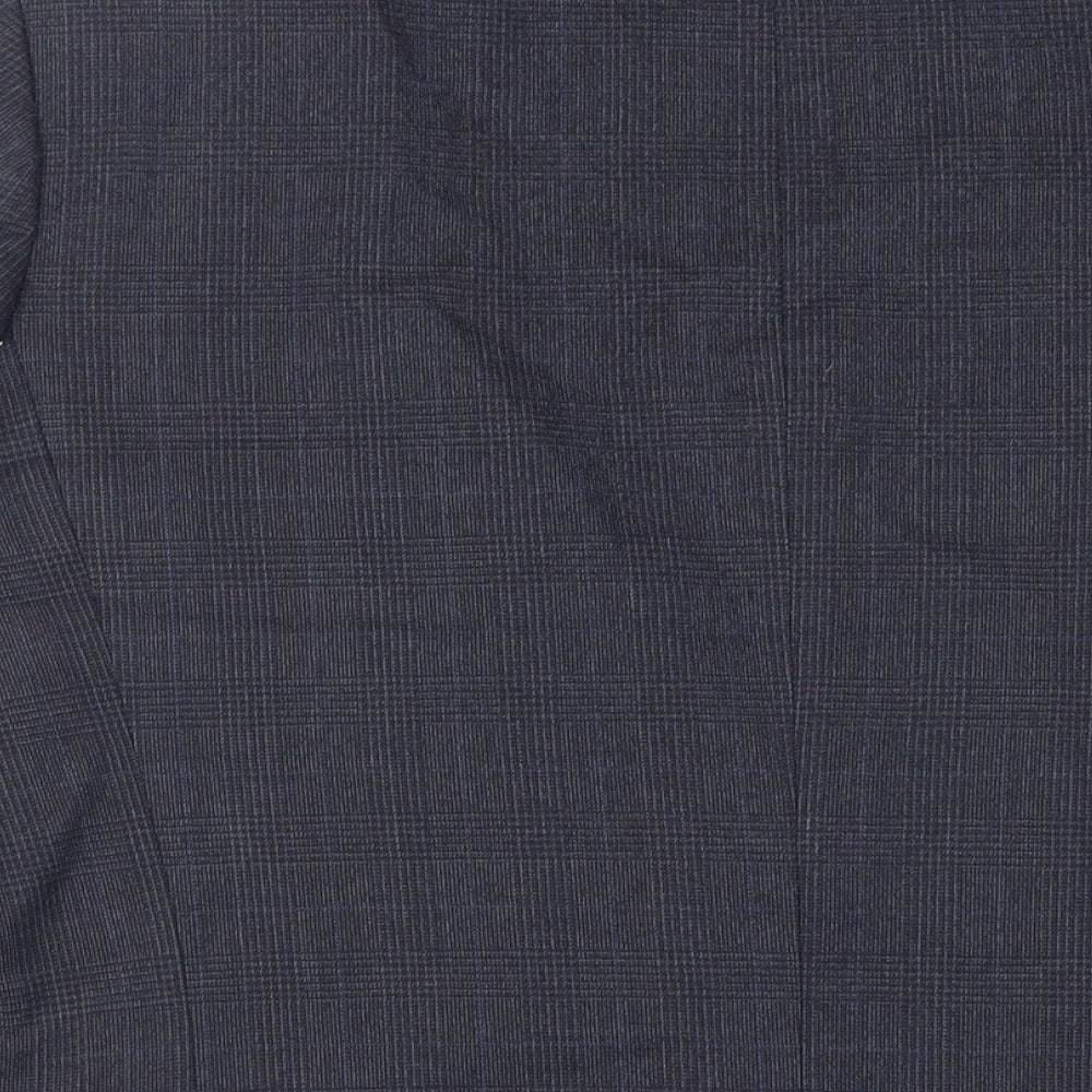 Mens UK Size 40 Burton Regular Blue Suit Jacket