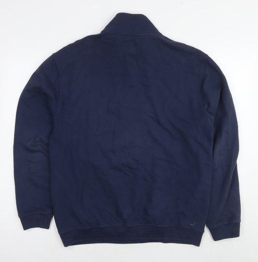 Mens UK Size S Gap Blue Pullover Sweatshirt