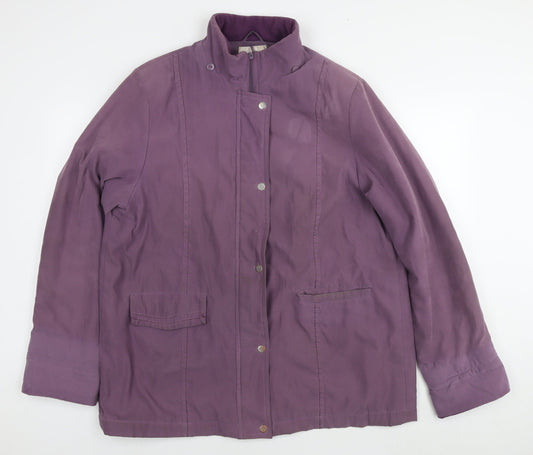 Womens UK Size 18 EWM Purple Jacket