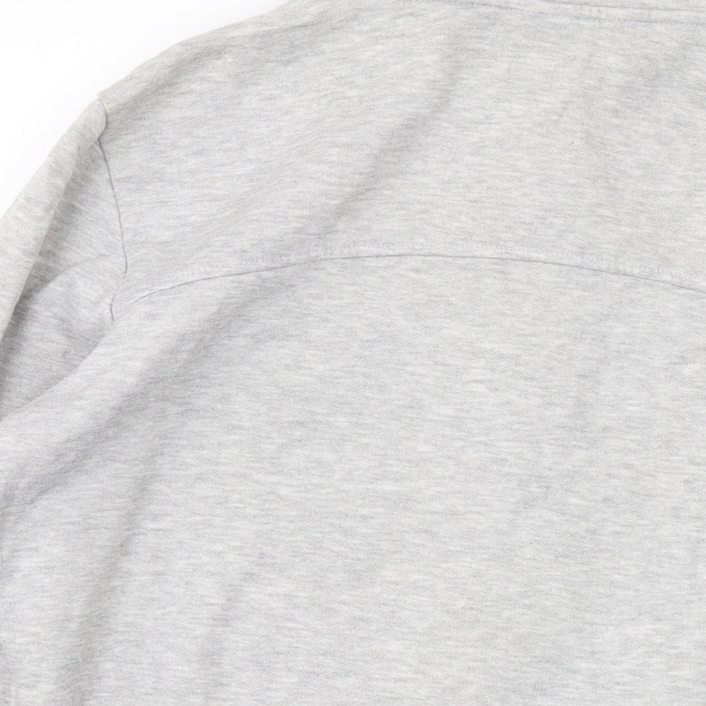 Womens UK Size 14 LA Gear Grey Full Zip Sweatshirt