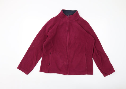 Womens UK Size 14 EWM Purple Jacket