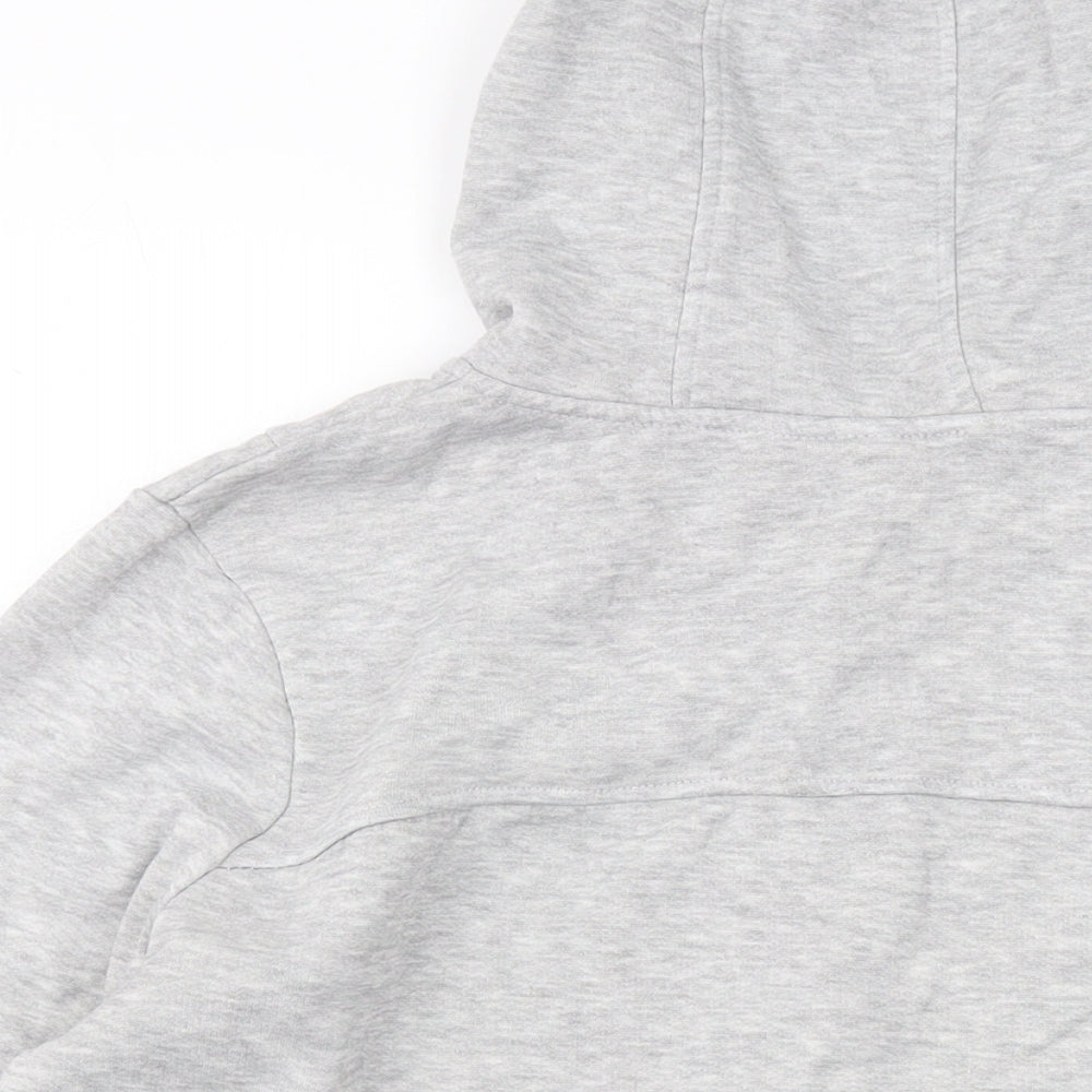 Womens UK Size 16 LA Gear Grey Full Zip Hoodie