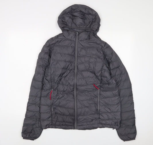 Womens UK Size 14 Hi Gear Grey Puffer Jacket