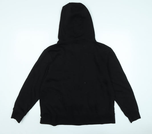 LA Gear Womens Black Jacket Size 16 Zip - Logo