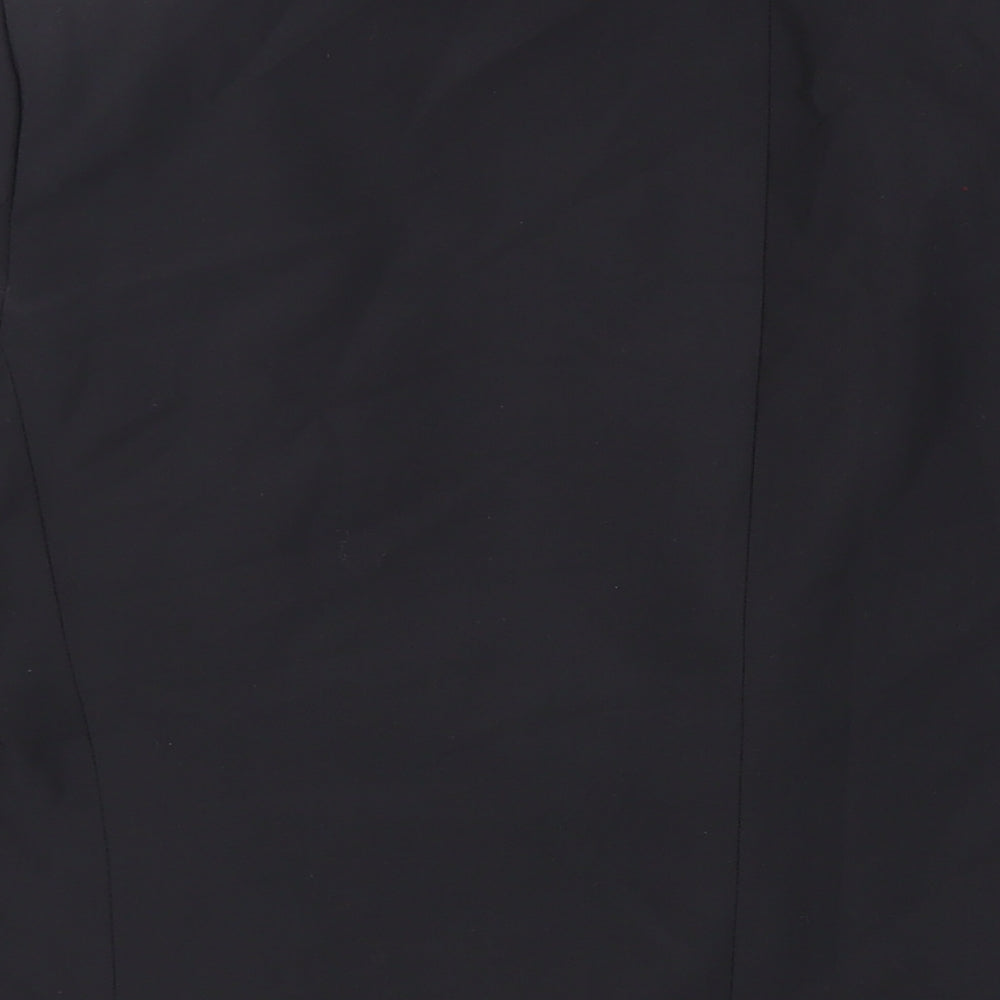Brand and care label for Autograph men’s black wool jacket suit jacket, size 42, regular