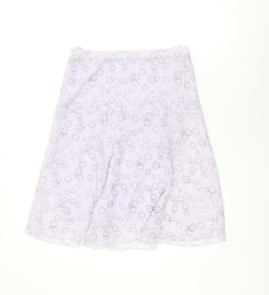 Womens UK Size 12 AMARANTO Swing Skirt