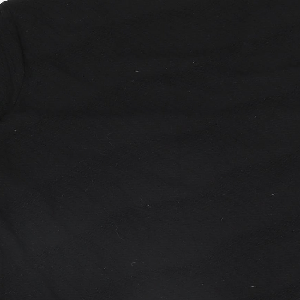 Womens UK Size M CC Black Basic T-Shirt