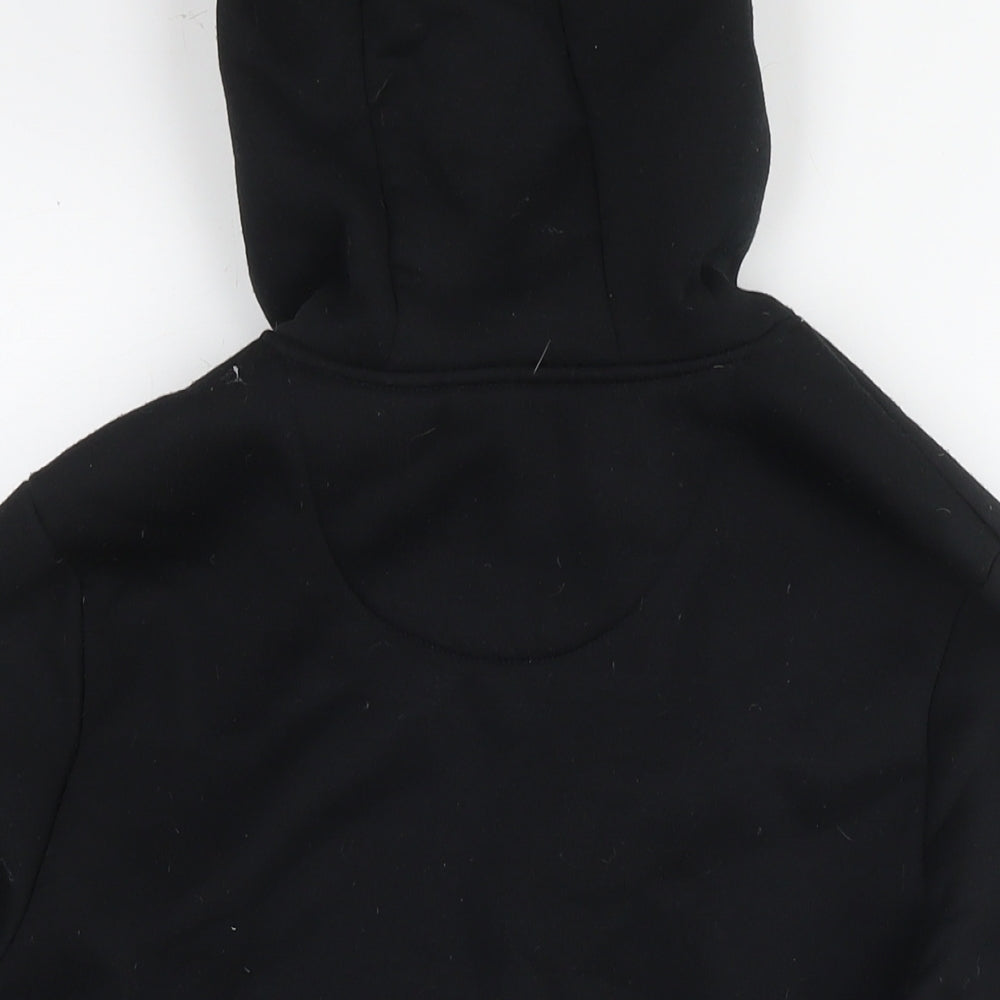 Mens UK Size S Brave Soul Black Pullover Hoodie