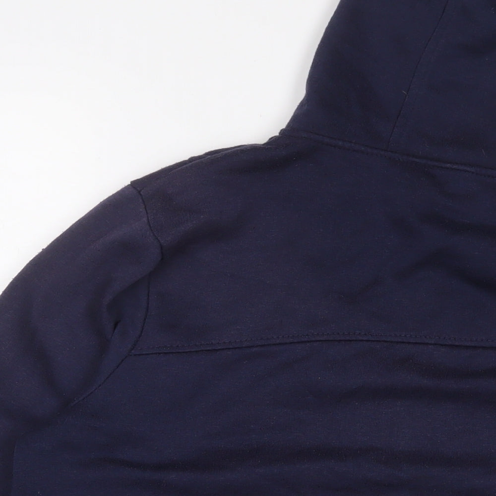 Womens UK Size 18 LA Gear Blue Full Zip Hoodie