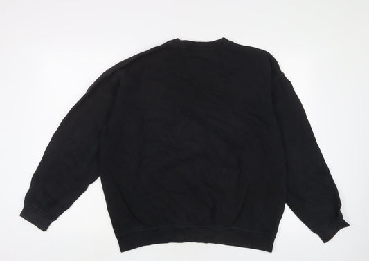 Womens UK Size 8 adida Black Pullover Sweatshirt