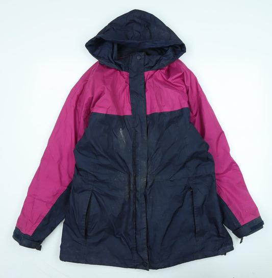 Womens UK Size 16 Snowdonia Blue Anorak Coat