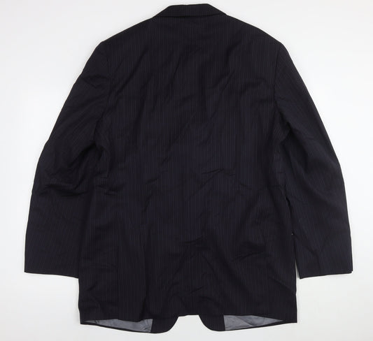 Mens UK Size 44 Marks and Spencer Regular Blue Suit Jacket