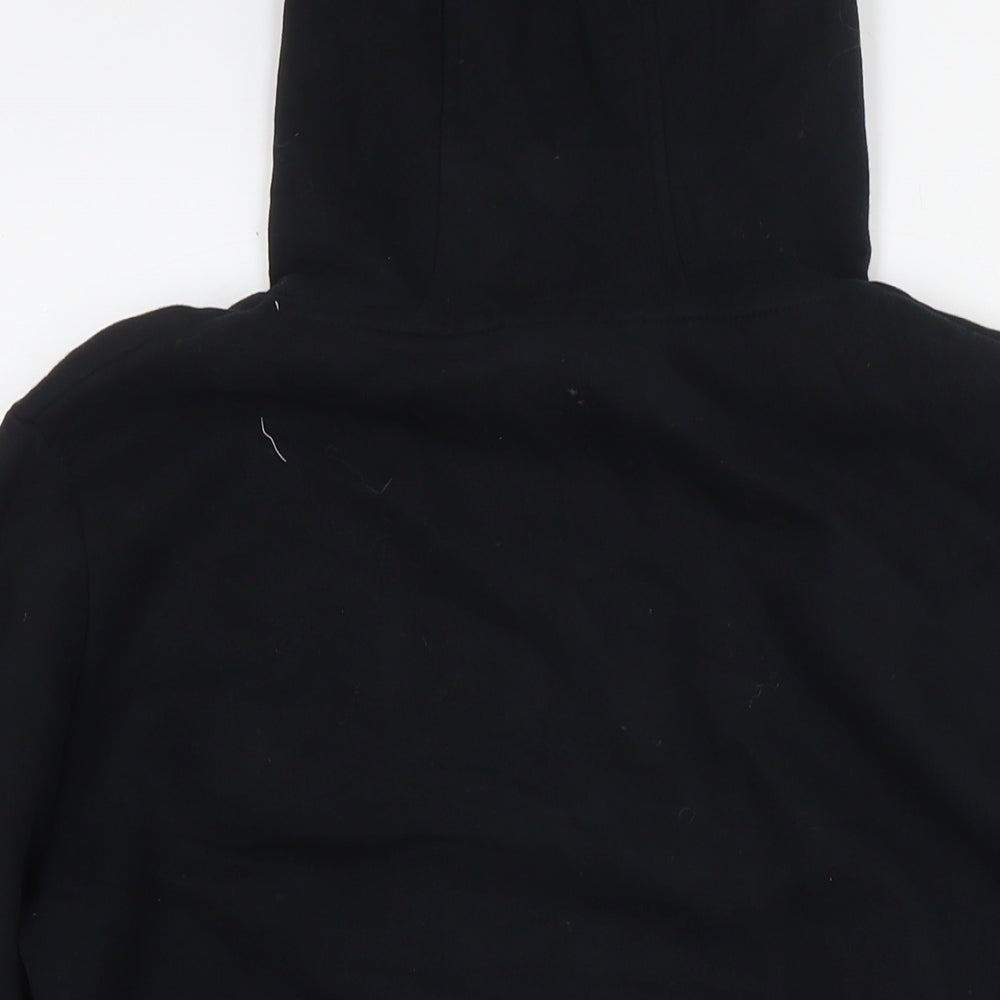 ellesse Womens Black Cotton Pullover Sweatshirt Size 10 Pullover - Logo