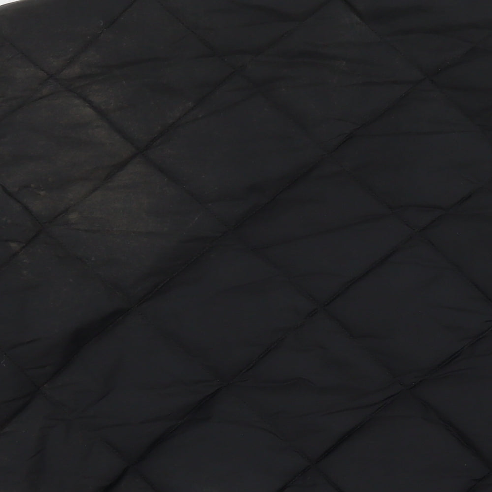 Mens UK Size 2XL Outdoor Black Quilted Coat