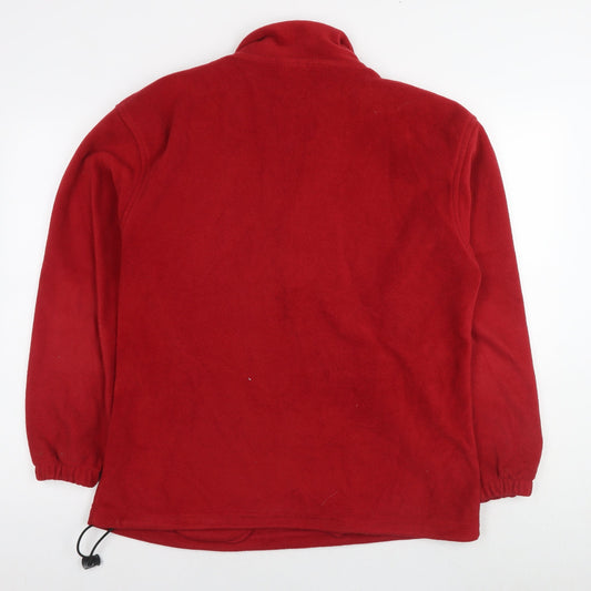 Mens UK Size M Screen Stars Red Anorak Coat
