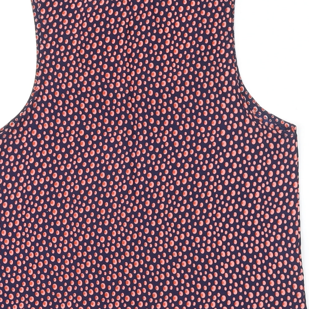 INFLUENCE Womens Multicoloured Striped Polyester Camisole Blouse Size XS Scoop Neck